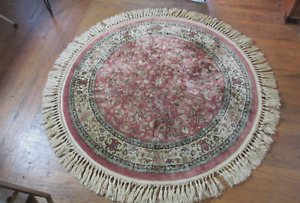 Round Perssian Rug Carpet Perchian Motif Oriental Rug 45 