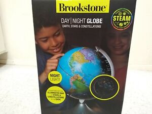 Illuminated World Globe For Kids Learning 3 In 1 Constellation Globe