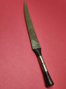 Old African Vintage Tribal Knife Tuareg Dagger Genuine Leather Ethnic Tribal