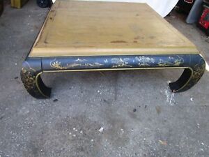 Vintage 39 5 Square X 15 75 High Chinese Ming Style Table Coffee Table