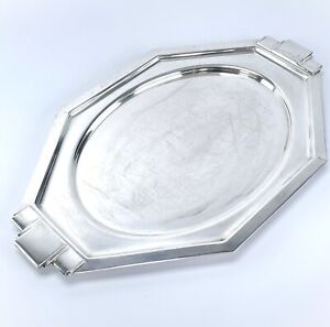 Beautiful Art Deco Tray Service Tray Silver Plated 1930er
