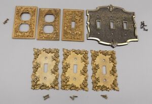 American Tack Hardware Vintage Assorted Plug Switch Plates From 60 S 70 S