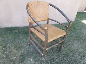 Vintage Old Hickory Two Hoop Chair