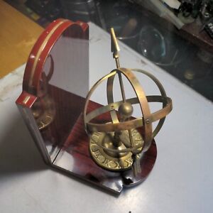 Brass Armillary Sphere With Arrow Nautical Maritime Astrolabe Globe