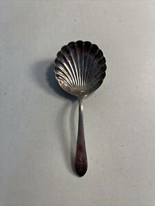 Vintage S Kirk Son Inc 5 Sterling Silver Shell Spoon