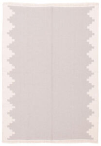Vintage Hand Woven Carpet 5 3 X 7 3 Traditional Cotton Kilim Rug