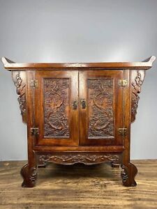 18 7 China Wood Cabinet Natural Rosewood Cabinet Cupboard Drawer