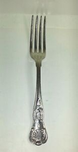 Vintage Us Navy Fouled Anchor King S Ware Reed Barton Luncheon Salad Fork