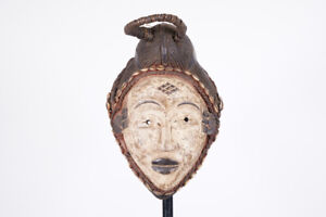 Punu Mask 13 Gabon African Tribal Art