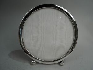 Udall Ballou Fradley Frame Round Picture Photo American Sterling Silver