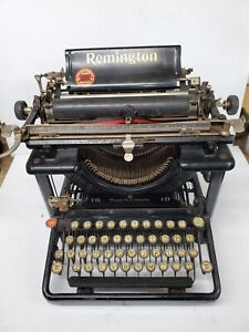 Vintage Antique Remington Standard Typewriter No 10