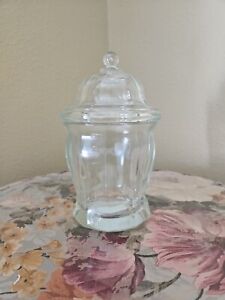 Vintage Indian Glass Apothecary Jar