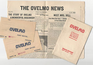 Ovelmo Patent Skin Disease Treatment Quack Medicine 1922 Advertising Packet