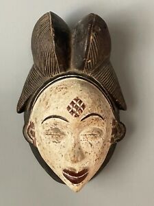 African Okuyi Helmet Mask Punu Tribe Gabon Tribal Art African Art Crafts