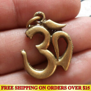 Om Sigh Symbol Ganesha Thai Hindu Amulet Pendant Powerful Magic Talismans Lucky