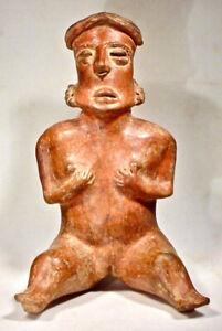 Pre Columbian Nayarit Female Figure Ex Sotheby S 77