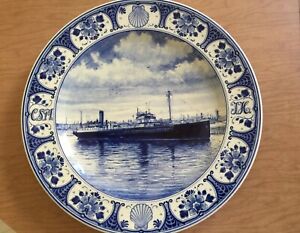 Mosquito Fleet Tanker Csm Limited Edition Delft Plate
