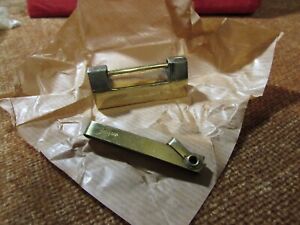 Vintage Brass Chinese Slide Lock Key C 1970 Hong Kong 5 4cm