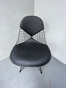 Eames Wire Chair Wire Base W Bikini Black