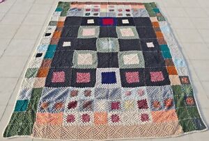 Hand Woven Wool Qurashi Bed Sheet Rug Blanket Wall Hanging Throw 7 5 X 5 5 Ft
