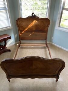 Antique Louis Xv Style Bed Frame