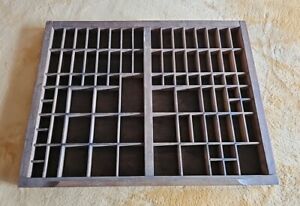 Vintage Slot Hobbiest Drawer Wall Hang Display Thompson Cabinet Co 21 75 X16 5 