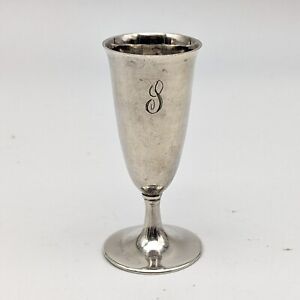 Vtg Frank Smith Sterling Silver Cordial Cup Shot Glass No 3564 Aperitif 2 7 8 