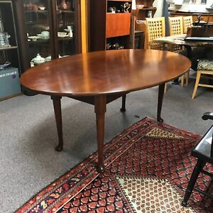 English Cherry Oval Dining Table