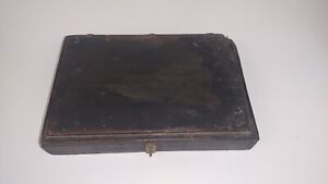 Antique Mccaskey Register Company Wooden Cash Box