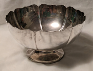 Dublin K46 Scalloped Fisher Silver Plated Bowl