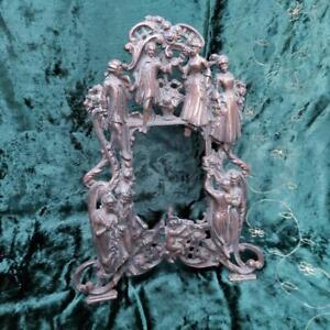 Antique Bronze Picture Frame Ornate Aesthetic Movement Table Top Photo Frame