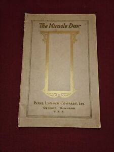 Rare 1921 Paine Lumber Company Oshkosh Wi Miracle Door Illustrated Catologue