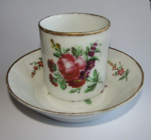 Antique Cup Porcelain De Paris Factory Of Nast 19eme
