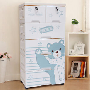 Plastic Drawers Dresser Storage Cabinet With 6 Drawers Closet 6 Drawers