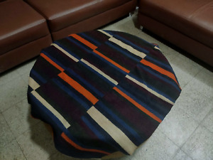 Antique Tibetan Dolpo Blanket Textile Size 87 Cm X 82 Cm Natural Fabric Dt
