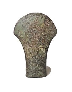 2000 2500 Year Old Vietnamese Dong Son Bronze Axe Head Plow Digging Tool