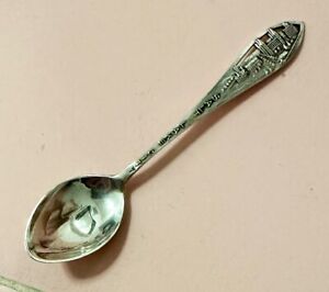 Vintage Sterling Silver Souvenir Spoon Salt Lake City Utah Temple Robbins