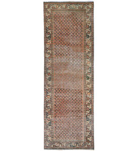 Muted Colors Oriental Runner Rug Tribal 3 3x9 5 Farmhouse Decor Handmade Carpet
