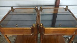 Pair Of Antique Brandt Furniture Side Tables