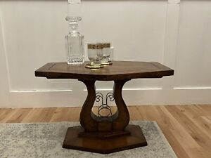 Mid Century Walnut End Side Table The Rockford Collection By Weiman Vintage