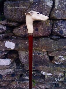 Deco Style Greyhound Lurcher Whippet Collectors Walking Stick 
