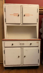Vintage Sellers Salesman Sample Children S Hoosier Kitchen Cabinet Hutch