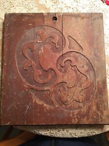 Antique Wooden Cake Board