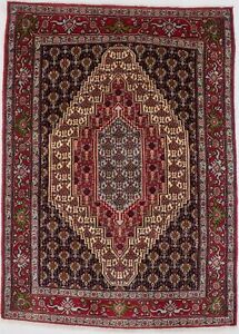 Vintage Tribal Geometric Style 4x6 Handmade Wool Area Rug Oriental Decor Carpet