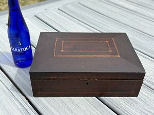 Antique 19th Century Shaker Wood Sewing Box