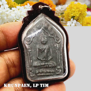 Phra Khun Paen Lp Tim Thai Amulet Pendant Phong Prai Kuman Charm Love Talisman