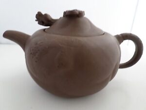 Vintage Rare Yixing Zisha Chinese Dragon Teapot Signed Original 20th Century