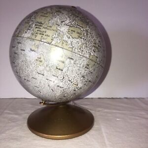 Vintage Replogle Globe The Moon Authentic 6in Model Pre Owned