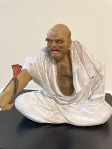 Daruma Monk Hakata Doll Statue Japanese Figure 10 2 Inch Tall Buddhism