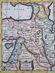 Ancient World Holy Land Middle East Anatolia Armenia Mesopotamia C 1720 Map